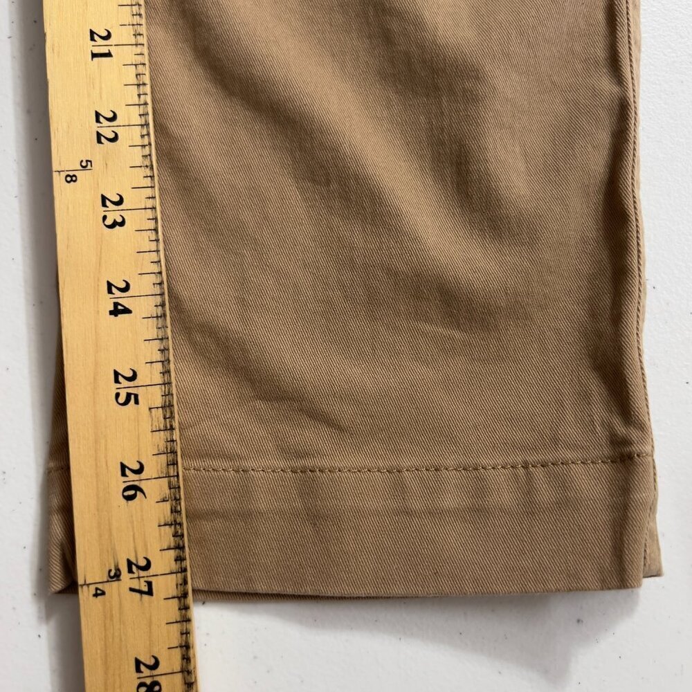 J.Crew High-Rise Girlfriend Chino Pants Khaki Tan Size 4 - Picture 12 of 13